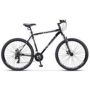 Велосипед Stels Navigator 700 MD Z010 27.5 (19, серый/черный, 2025)