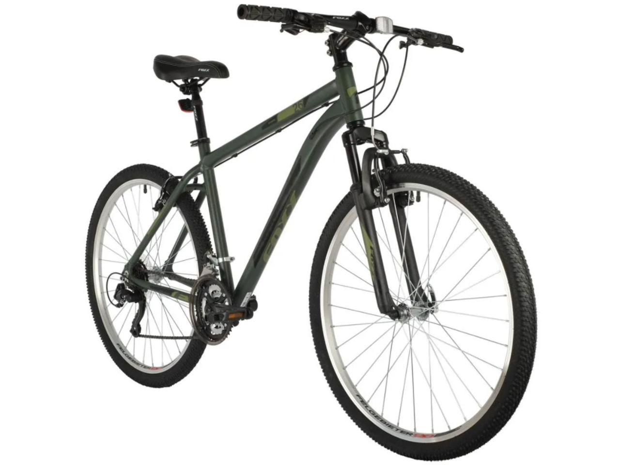 Велосипед Foxx Atlantic 27.5 V (18, зеленый, 2021)