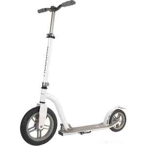 Двухколесный подростковый самокат Hudora BigWheel Air All Paths 280 14125 (ivory)