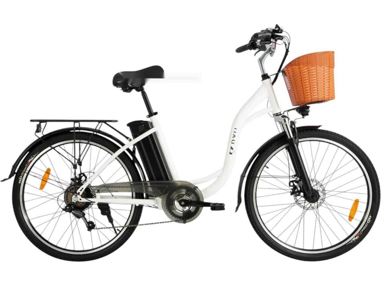 Электровелосипед DYU C6 250W (белый) Электровелосипед DYU C6 250W (белый)