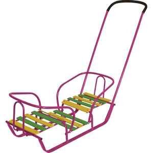 Санки Nika Санки-двойняшки (сиреневый)