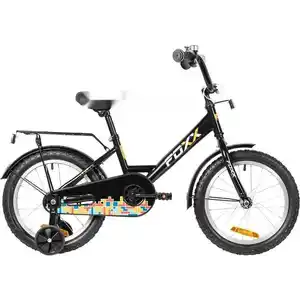 Детский велосипед Foxx Simple 16 2026 163SIMPLE.BK6 (черный)