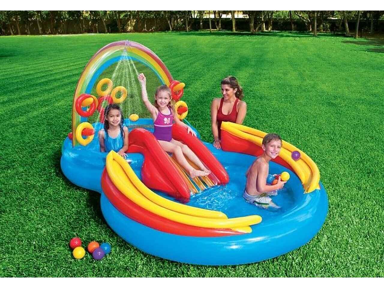 Водный игровой центр INTEX 297x193x135 57453NP Водный игровой центр INTEX 297x193x135 57453NP