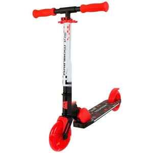 Двухколесный детский самокат Techteam Rainbow 145 (черный/красный)