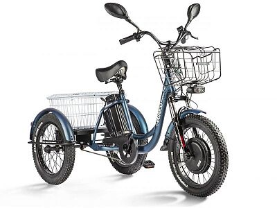 Электровелосипед Eltreco Porter Fat 700 (темно-синий)