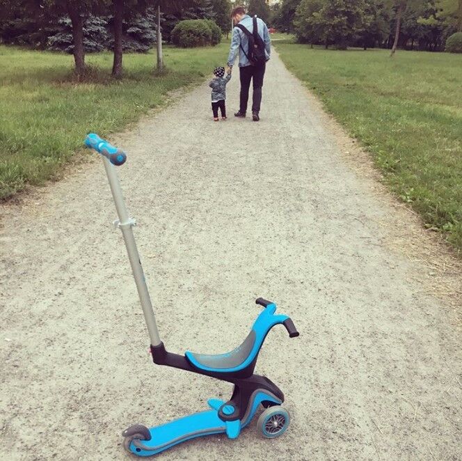 Самокат-трансформер 5 в 1, предлагающий пять вариантов моделей