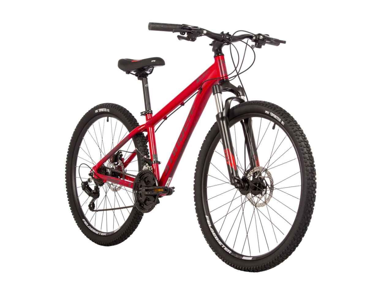 Велосипед Stinger Element Evo 26 (18, красный, 2023) 26AHD.ELEMEVO.18RD3