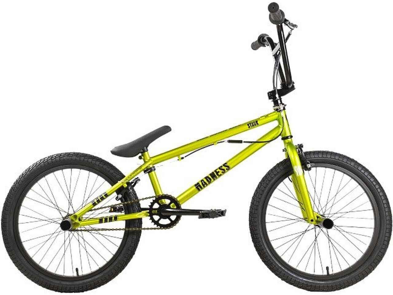 Велосипед Stark Madness BMX 2 2025 (ярко-зеленый/черный/черный) Велосипед Stark Madness BMX 2 2025 (ярко-зеленый/черный/черный)