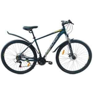 Велосипед GreenLand Oasis 27.5 (17, синий/желтый)