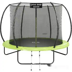 Батут Atlas Sport 252 см - 8ft Master (с лестницей, зеленый)