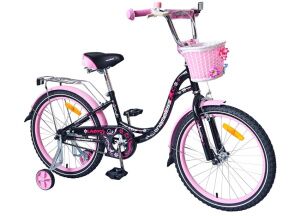 Детский велосипед Nameless Lady 18 (черный) Детский велосипед Nameless Lady 18 (черный)