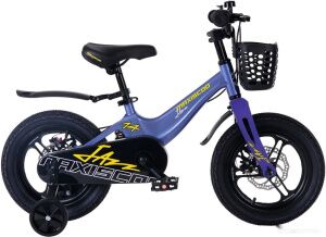 Детский велосипед Maxiscoo Jazz Pro 14 2024 (синий карбон) Детский велосипед Maxiscoo Jazz Pro 14 2024 (синий карбон)