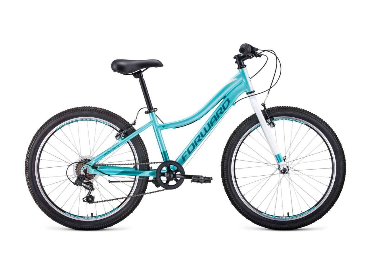 Велосипед Forward Jade 24 1.0 (голубой, 2020)