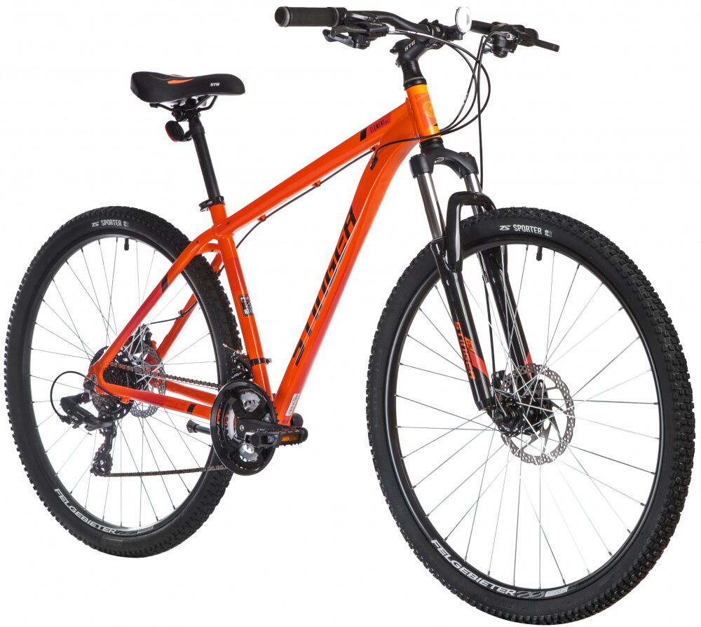 Велосипед Stinger Element EVO 29 (22, оранжевый, 2021) 29AHD.ELEMEVO.22OR10