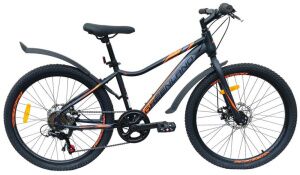 Велосипед GreenLand Formula 26 7S (16, черный/оранжевый)