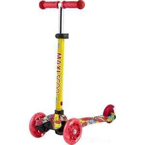 Трехколесный самокат Maxiscoo Baby MSC-B072102PR (монстры)