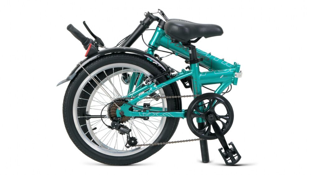 Велосипед Forward Enigma 20 2.0 (зеленый/коричневый, 2021)