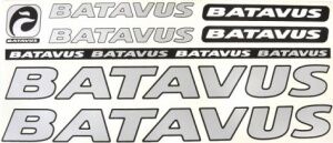 Комплект наклеек No name Batavus (4262 Silver) Комплект наклеек No name Batavus (4262 Silver)