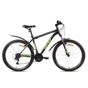 Велосипед Aist Quest 26 (16, черный/зеленый, 2023) Велосипед Aist Quest 26 (16, черный/зеленый, 2023)