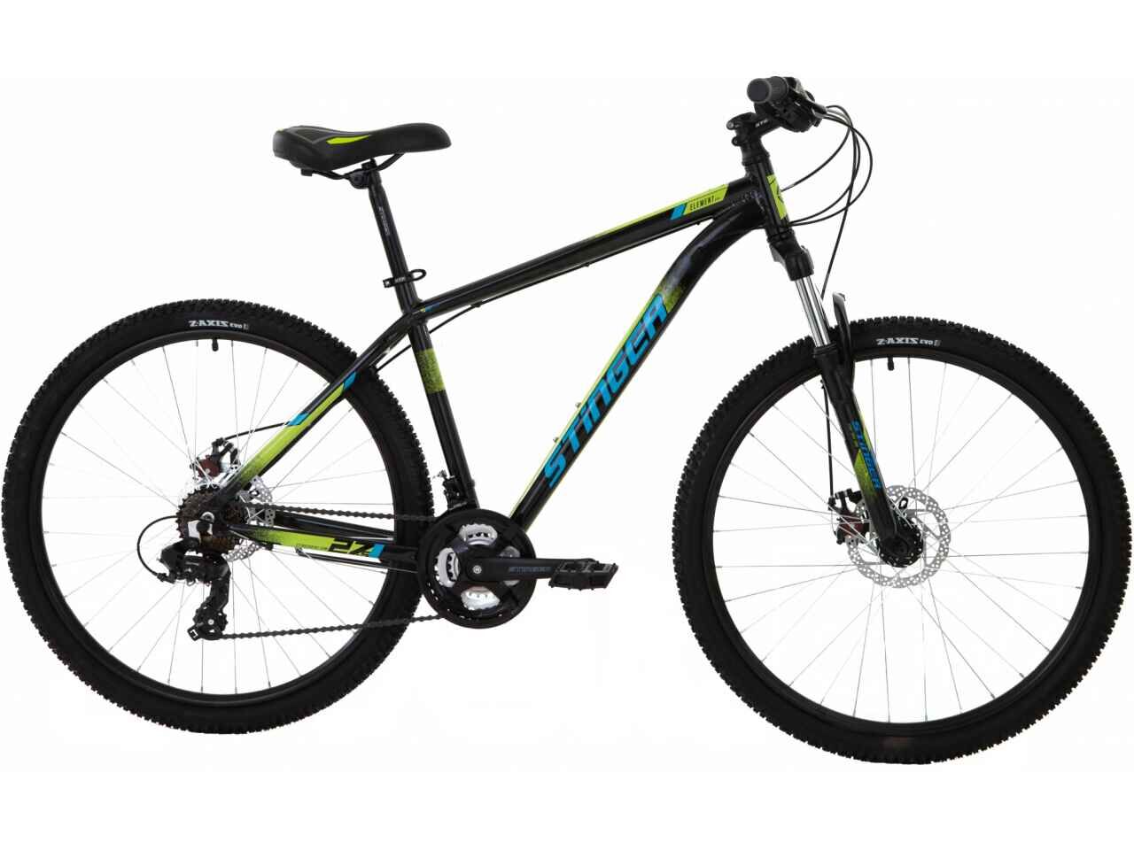 Велосипед Stinger Element Evo 26 (16, черный, 2023) 26AHD.ELEMEVO.16BK3