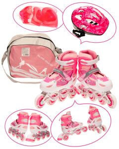 Роликовые коньки Favorit 106SET-M-PN Роликовые коньки Favorit 106SET-M-PN