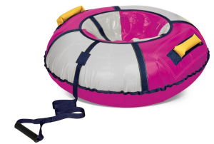 Тюбинг Nika ТБ1К-95 (баклажан/серебро)