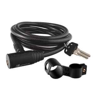 Велозамок Longus 180 см 3550002 (черный)