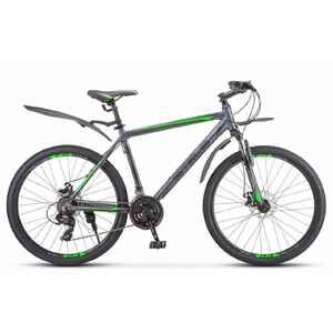 Велосипед Stels Navigator 620 MD 26 V010 (14, антрацит) Велосипед Stels Navigator 620 MD 26 V010 (14, антрацит)