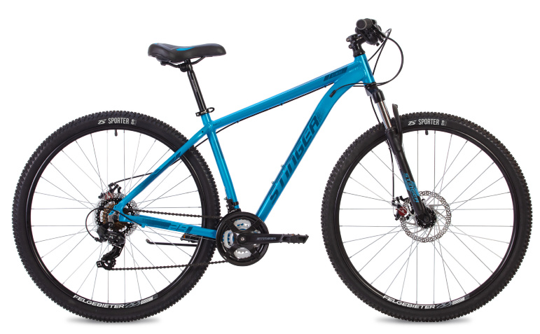 Велосипед Stinger Element EVO 29 (18, синий, 2021) 29AHD.ELEMEVO.18BL10