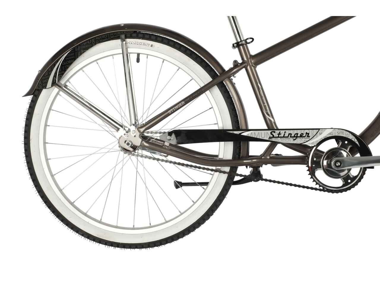 Велосипед Stinger Cruiser M 26 (серый)