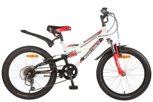 Детский велосипед Novatrack Shark 20 (белый/красный) 20SS6V.SHARK.WT20 Детский велосипед Novatrack Shark 20 (белый/красный) 20SS6V.SHARK.WT20