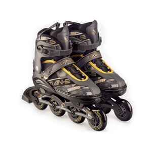 Роликовые коньки TIAN-E TE-781BKL (р. 39-42)
