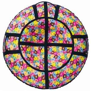 Тюбинг Hubster SnowDream Glamour S Пончики 120см во6557-5 (разноцветный)