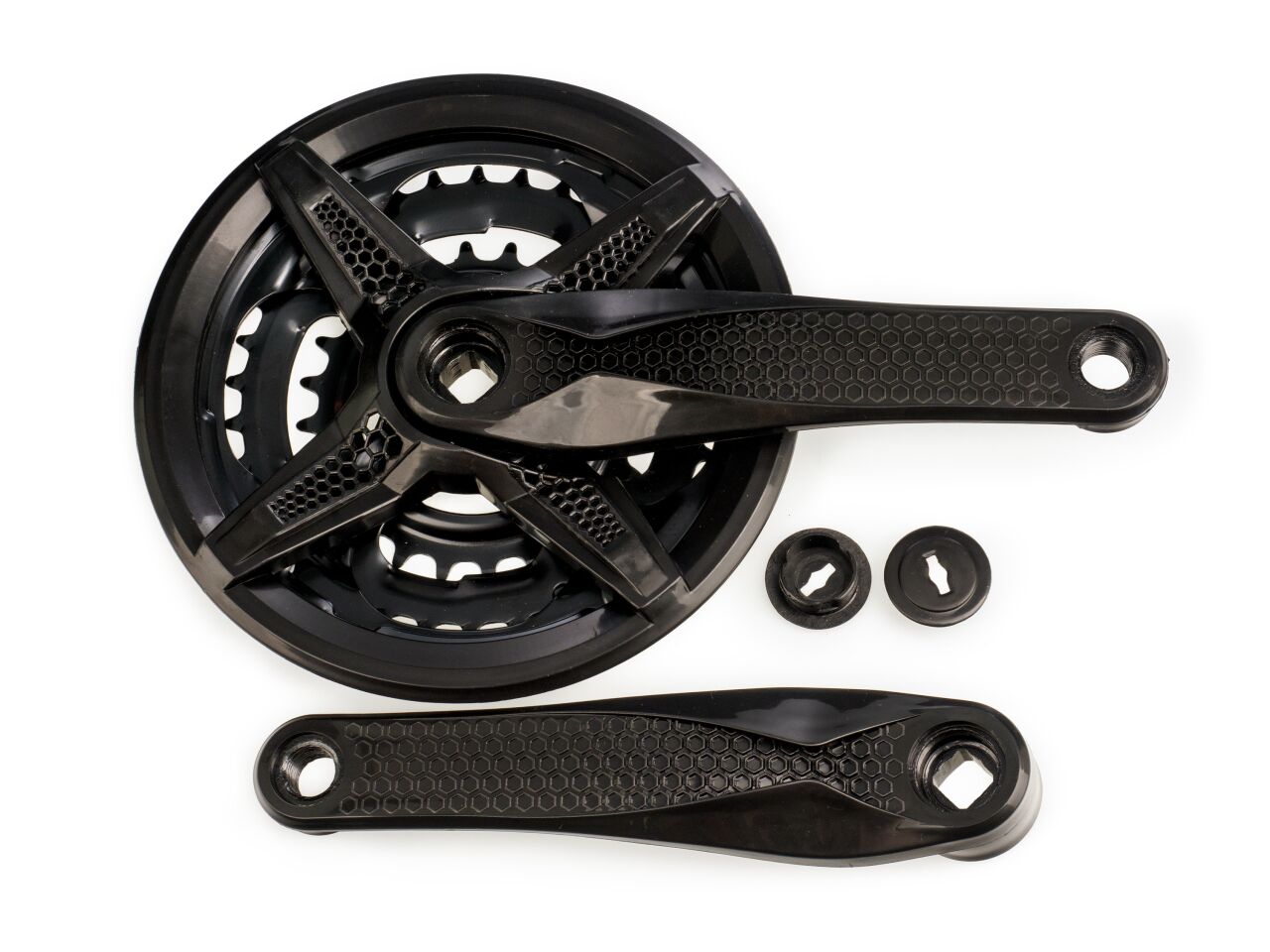 Система шатунов Favorit JH-P212, 24/34/42T, 170 мм, JH11008 Система шатунов Favorit JH-P212, 24/34/42T, 170 мм, JH11008