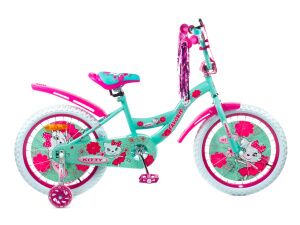 Детский велосипед Favorit Kitty 18 (бирюзовый) KIT-18GN Детский велосипед Favorit Kitty 18 (бирюзовый) KIT-18GN