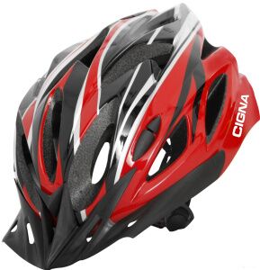 Cпортивный шлем Cigna WT-012 (L, чёрный/красный) Cпортивный шлем Cigna WT-012 (L, чёрный/красный)