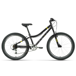 Велосипед Forward Unit 24 1.0 (черный/желтый, 2023) Велосипед Forward Unit 24 1.0 (черный/желтый, 2023)