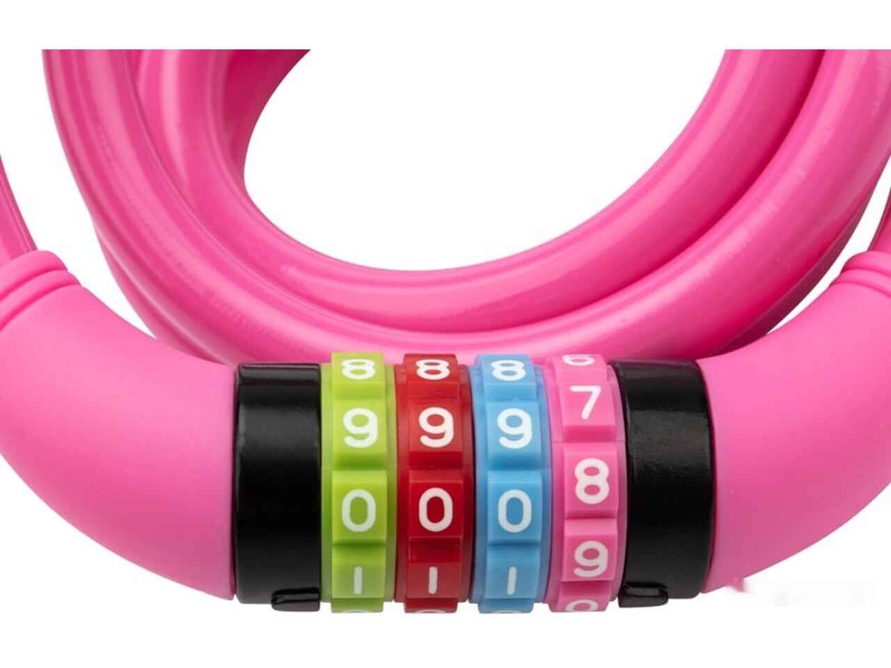 Тросовый велосипедный замок Четыре сезона 79-0214 Тросовый велосипедный замок Четыре сезона 79-0214