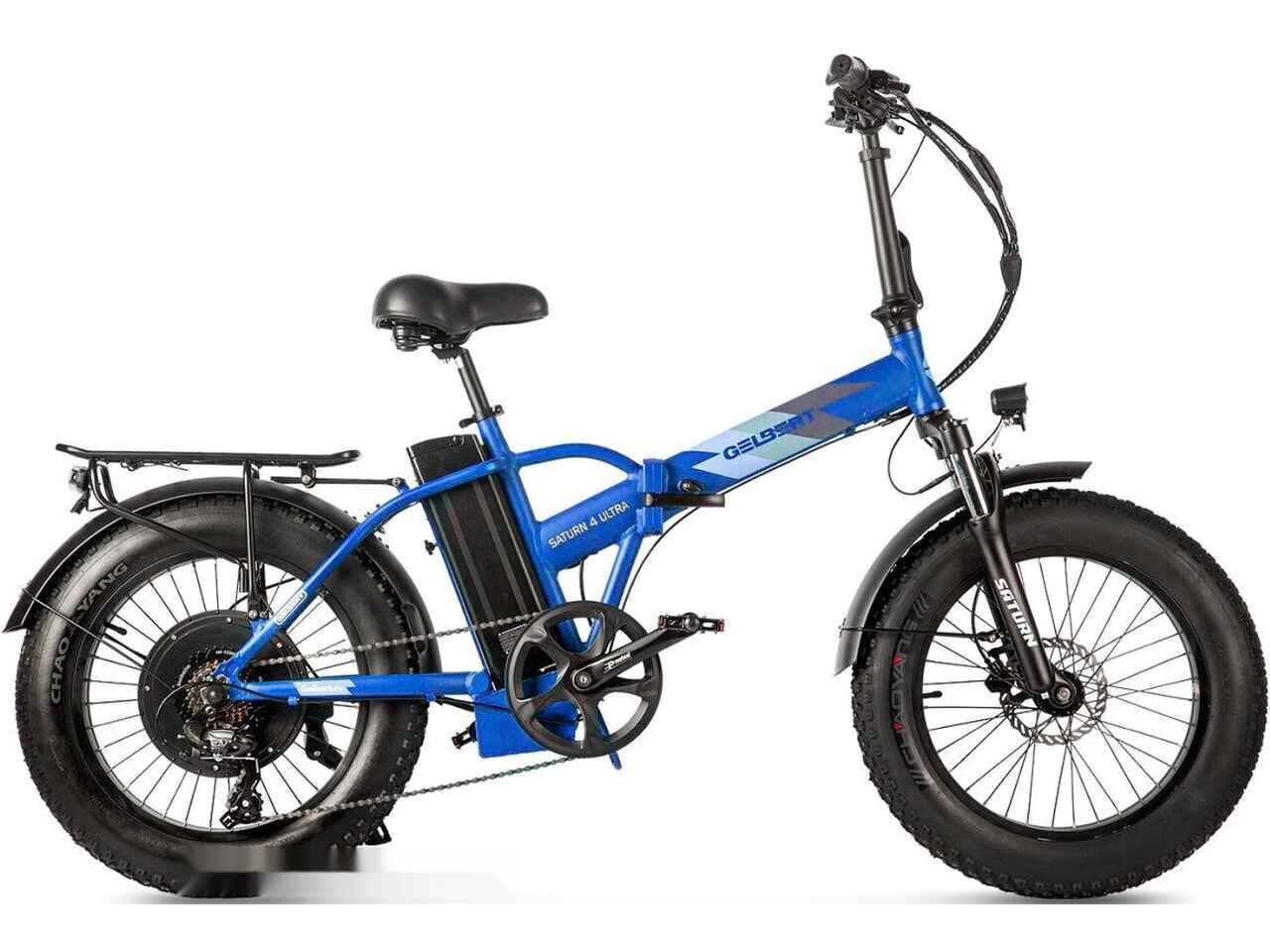 Электровелосипед Gelbert Saturn 4 ULTRA (синий) Электровелосипед Gelbert Saturn 4 ULTRA (синий)