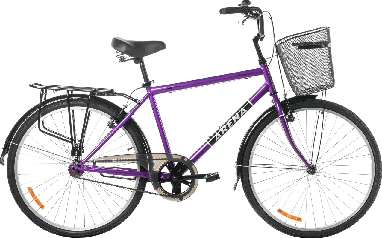 Велосипед ARENA Rocky 2.0 2021 (26, фиолетовый/черный)