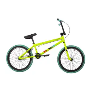 Велосипед Novatrack BMX Wolf 20 (10, зеленый, 2023) 20BMX.WOLF.GN23