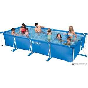Каркасный бассейн INTEX Rectangular Frame 450x220x84 (58982/28273) Каркасный бассейн INTEX Rectangular Frame 450x220x84 (58982/28273)