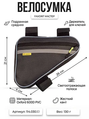 Велосумка Course средняя АКТИВ вс114.030.1.1