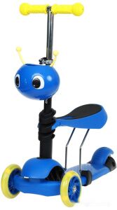 Трехколесный самокат Graffiti 7350703 (синий) Трехколесный самокат Graffiti 7350703 (синий)