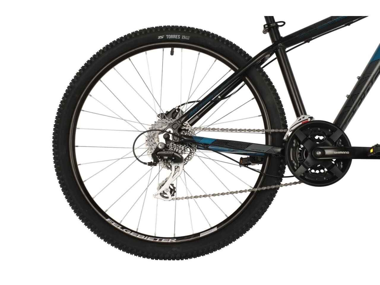 Велосипед Stinger Graphite Evo 27.5 (16, черный, 2023) 27AHD.GRAPHEVO.16BK3