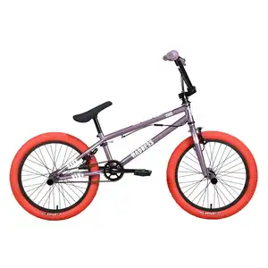 Велосипед Stark Madness BMX 2 2024 (фиолетово-серый/перламутр/красный)