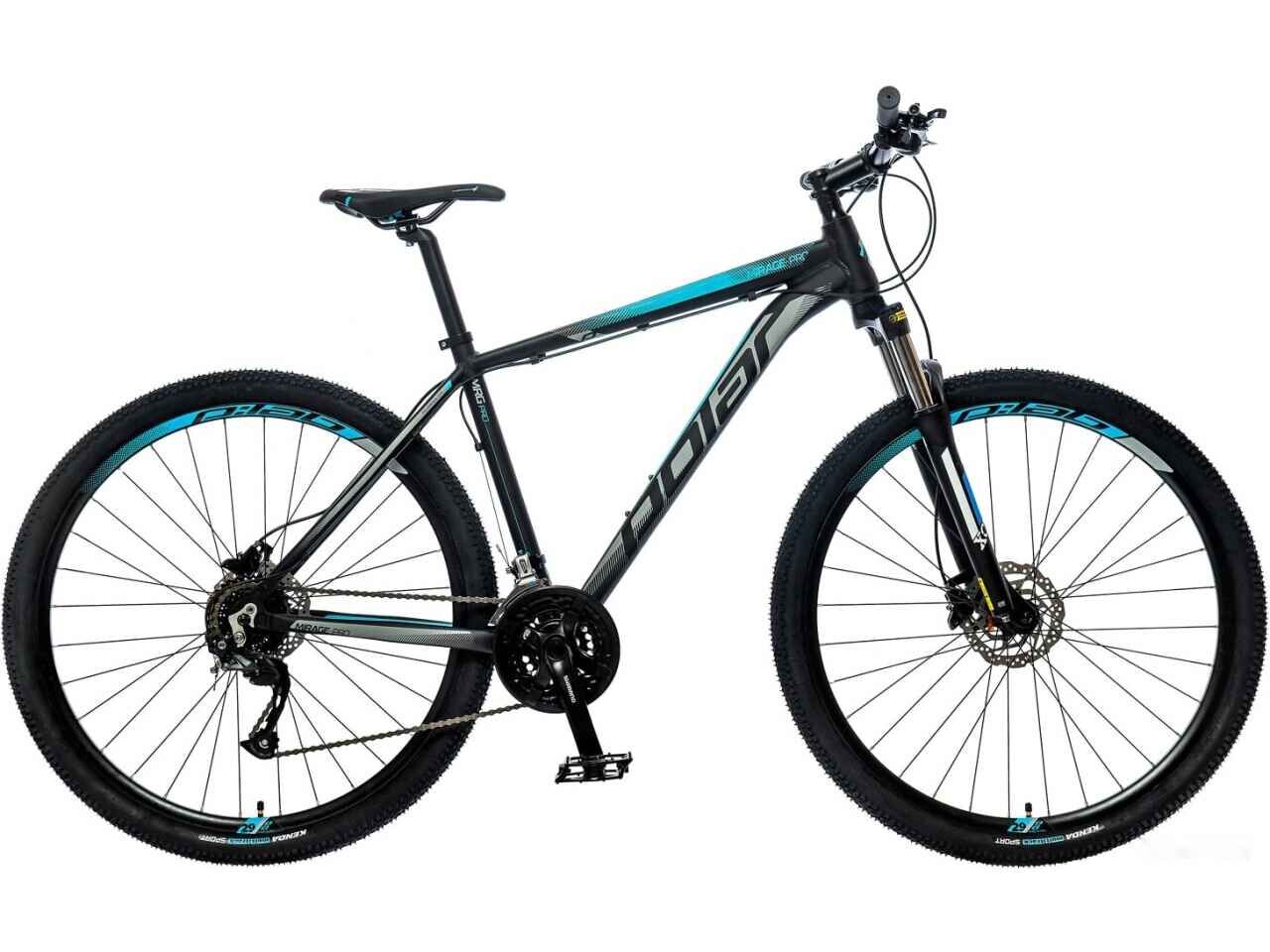 Велосипед Polar Mirage Pro XL (черный/синий)