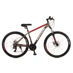 Велосипед Totem W860-27MDA (19, серый/красный) W86027MD19GR-AL