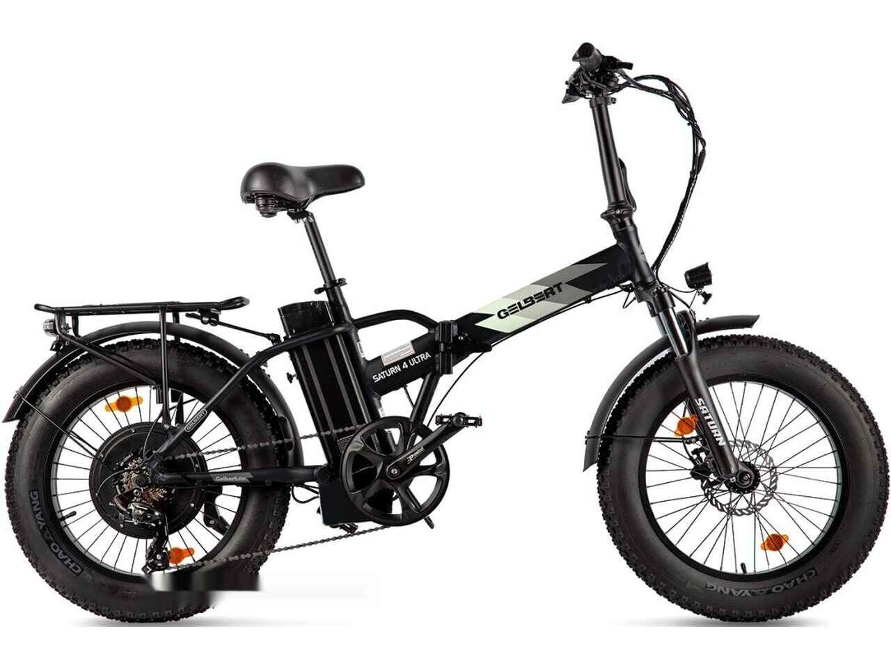 Электровелосипед Gelbert Saturn 5 ULTRA (черный) Электровелосипед Gelbert Saturn 5 ULTRA (черный)