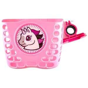 Корзина для велосипеда Hualong быстросъемная (розовый) Корзина для велосипеда Hualong быстросъемная (розовый)